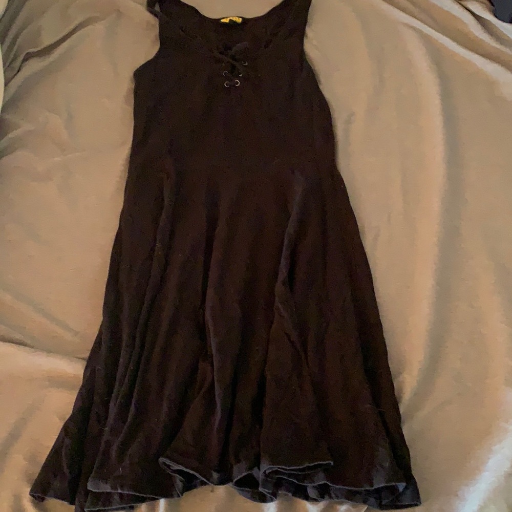 Summer dress, black, super soft, good condition
